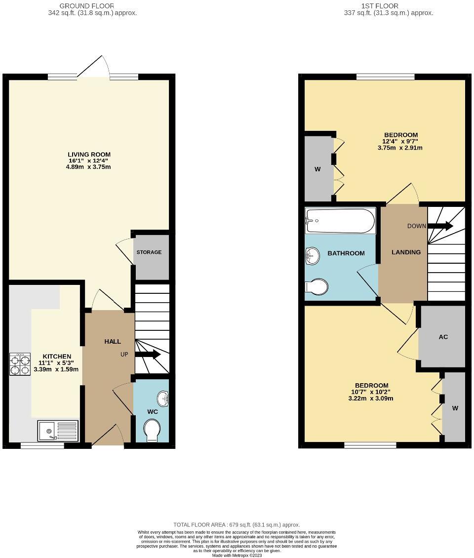 The Orchards, Cambridge floorplan