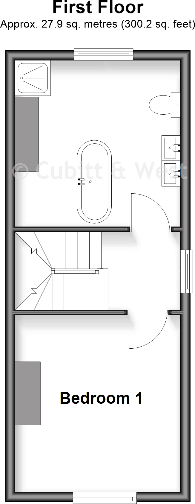 West Street, Havant, Hampshire floorplan