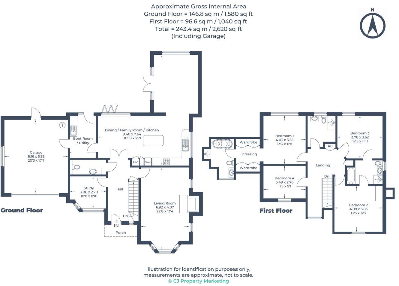 Cedar Grove, Amersham, HP7 floorplan