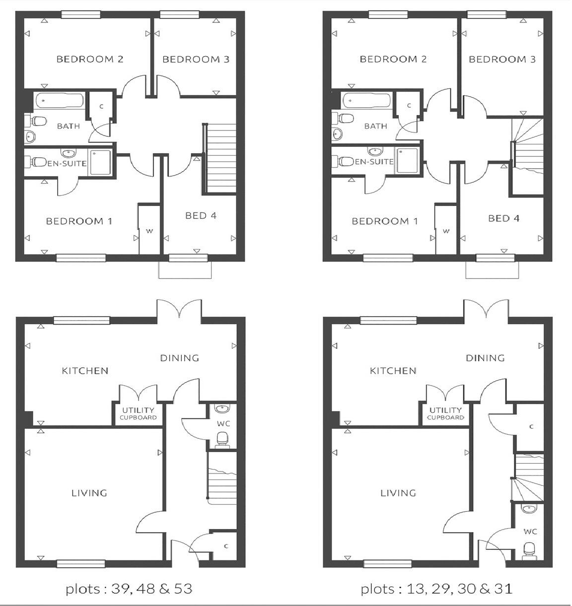 The Pastures, Wood View, Grays floorplan