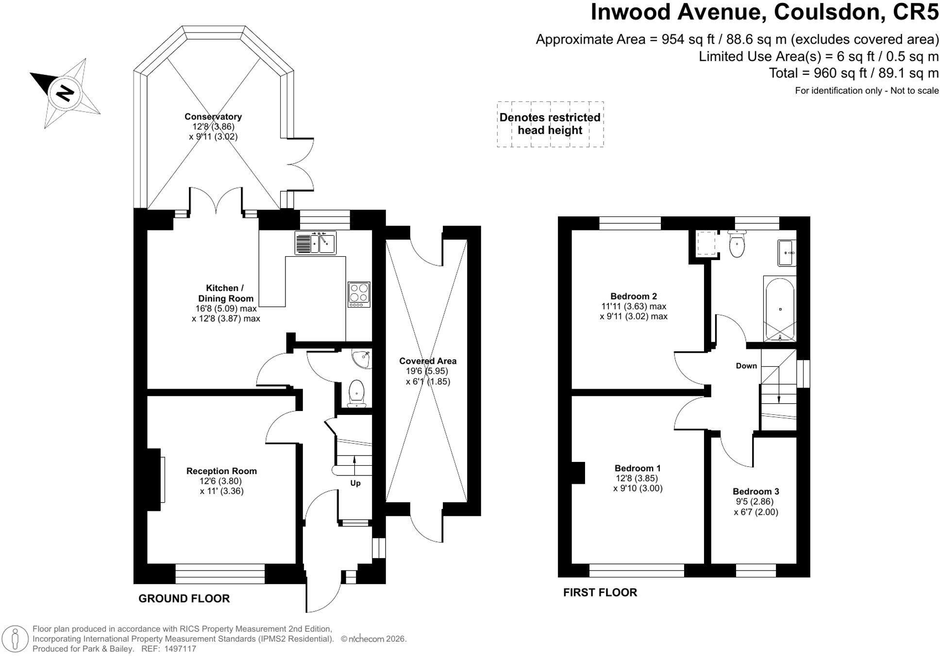Inwood Avenue, Coulsdon, CR5 floorplan