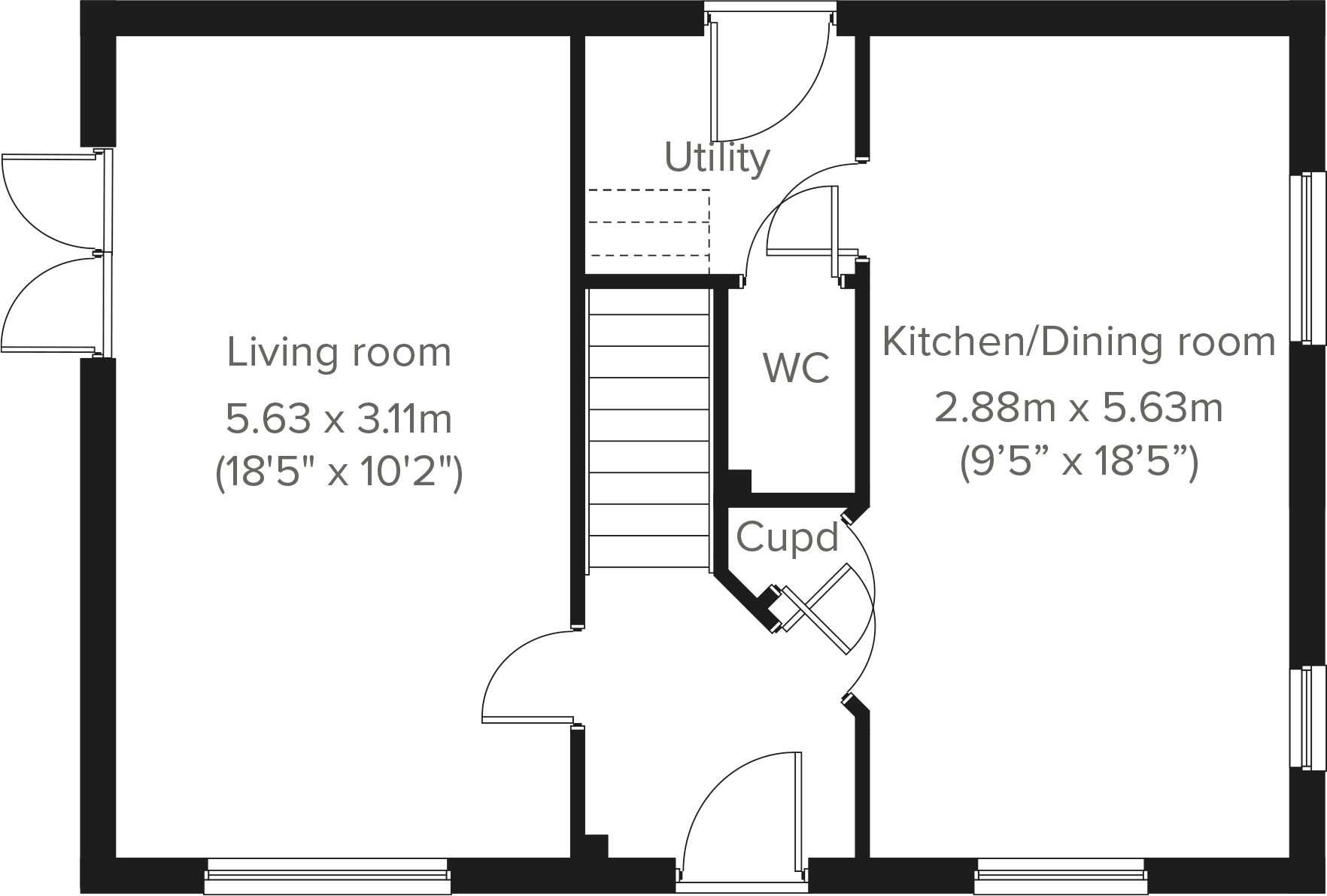 Fellows Close,
Weldon,
NN17 floorplan