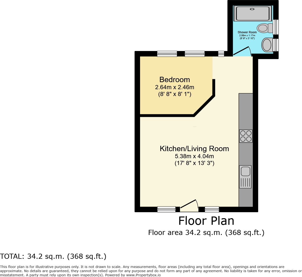 Boxer Lane, Niton floorplan