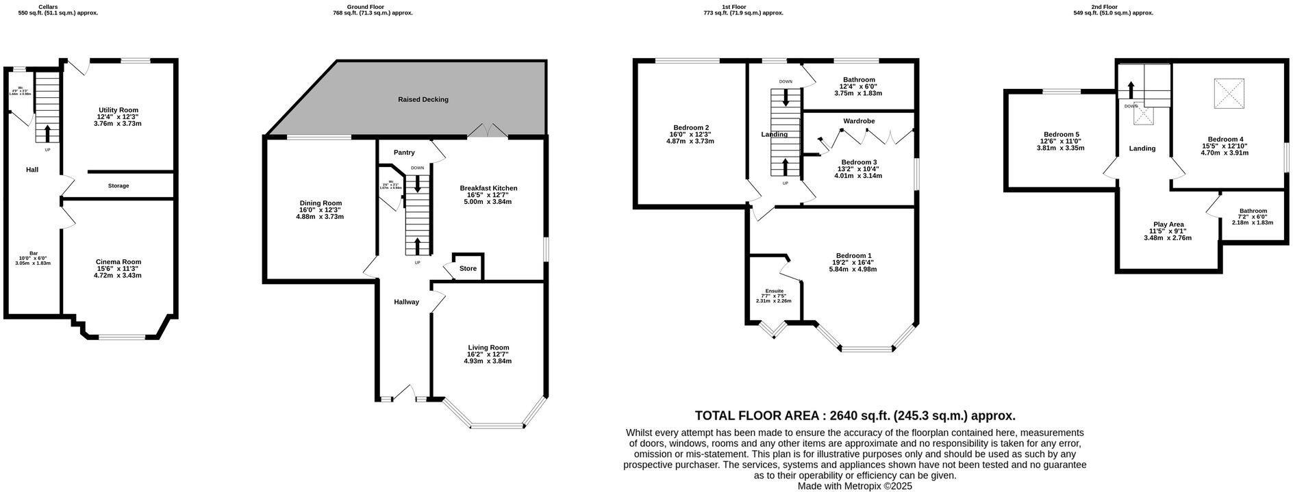 Queens Road, Cheadle Hulme, SK8 floorplan