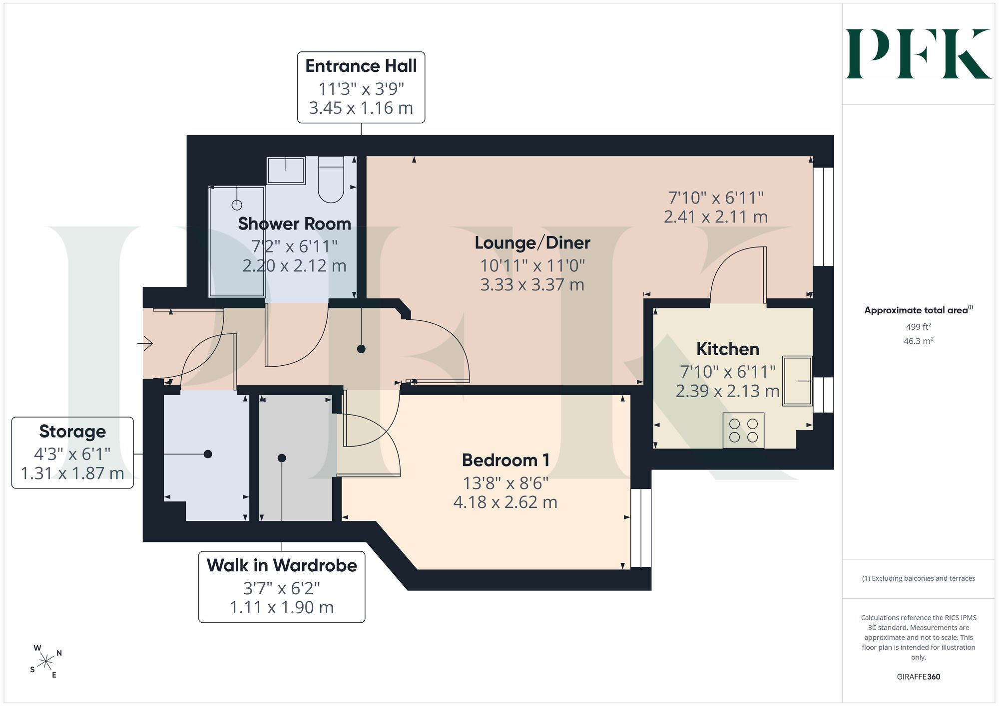 Friargate, Pele Court Friargate, CA11 floorplan