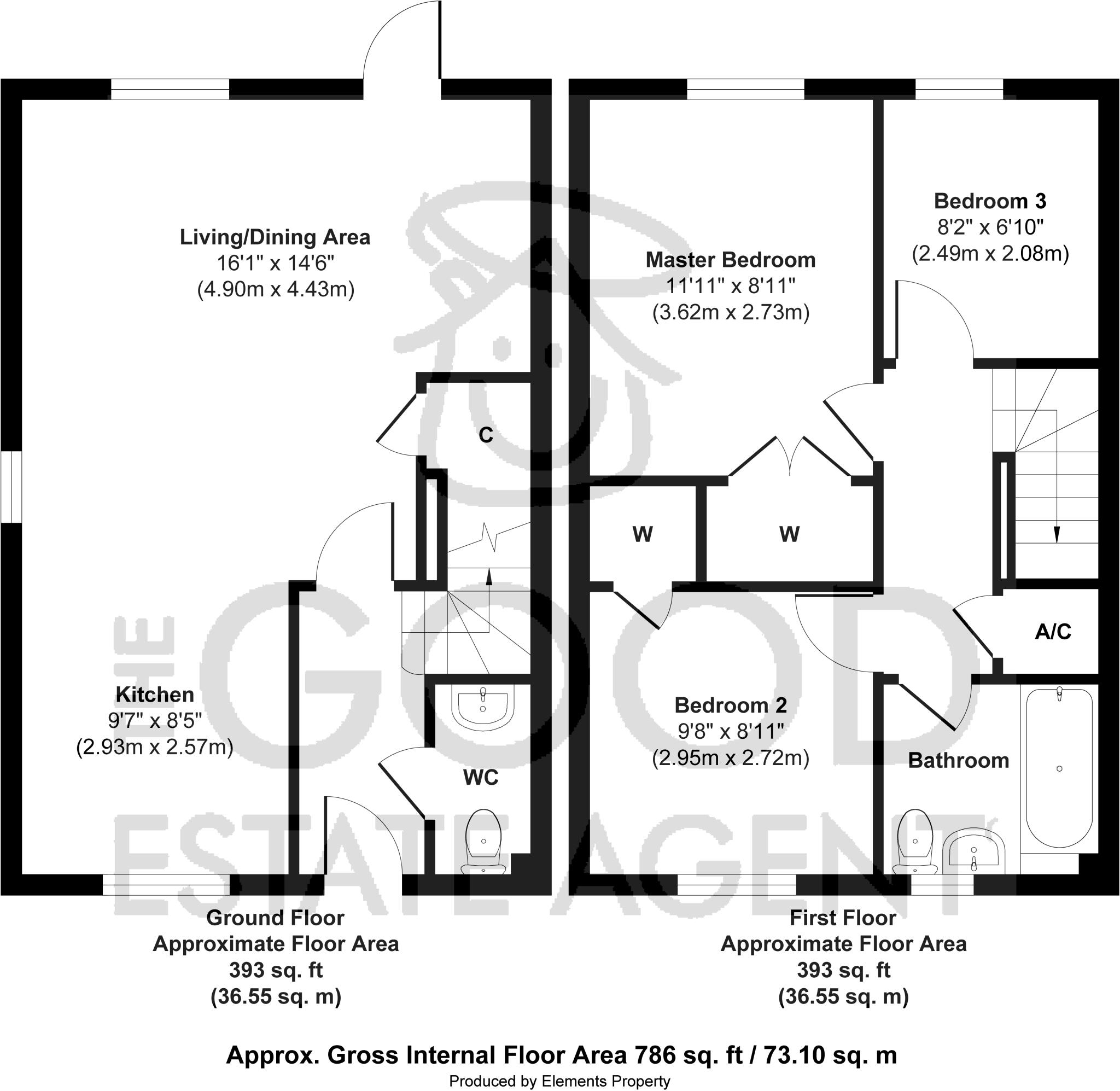 Hawker Drive, Soham CB7 6AS floorplan