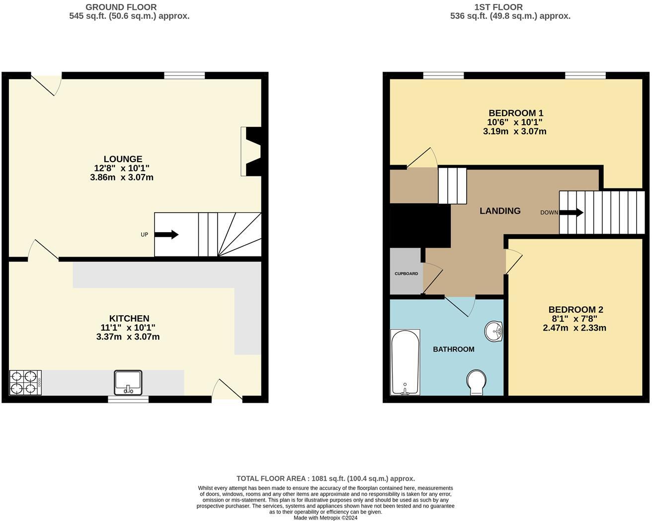 Belmont Street, Tywardreath, Par floorplan