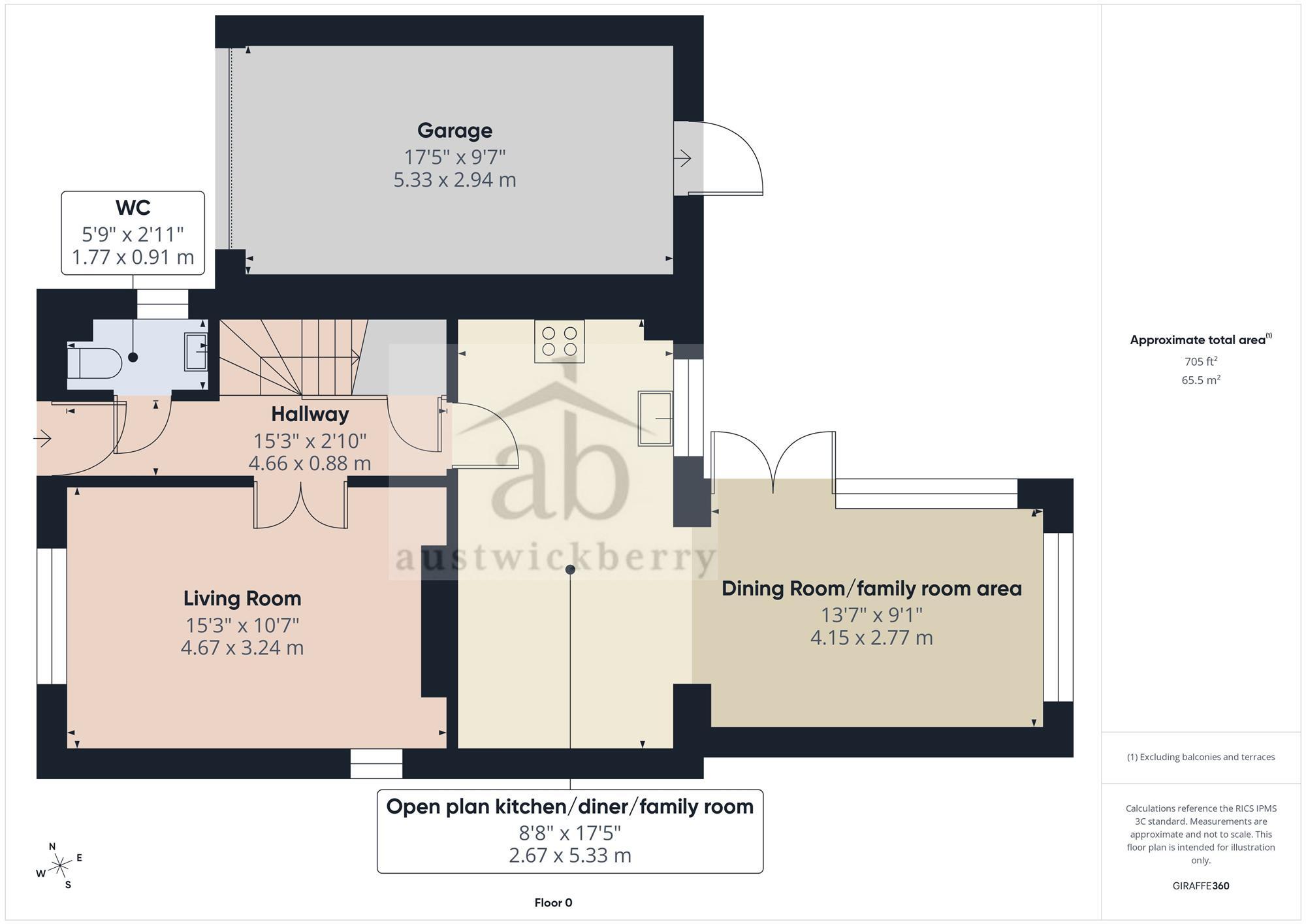 Curtis Way, Grange Farm, Kesgrave floorplan