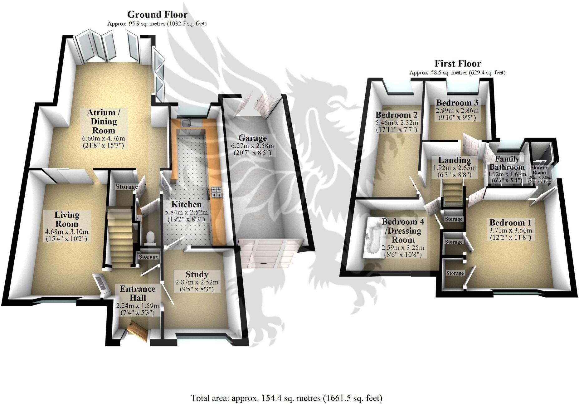 Hanks Close, Malmesbury, SN16 floorplan