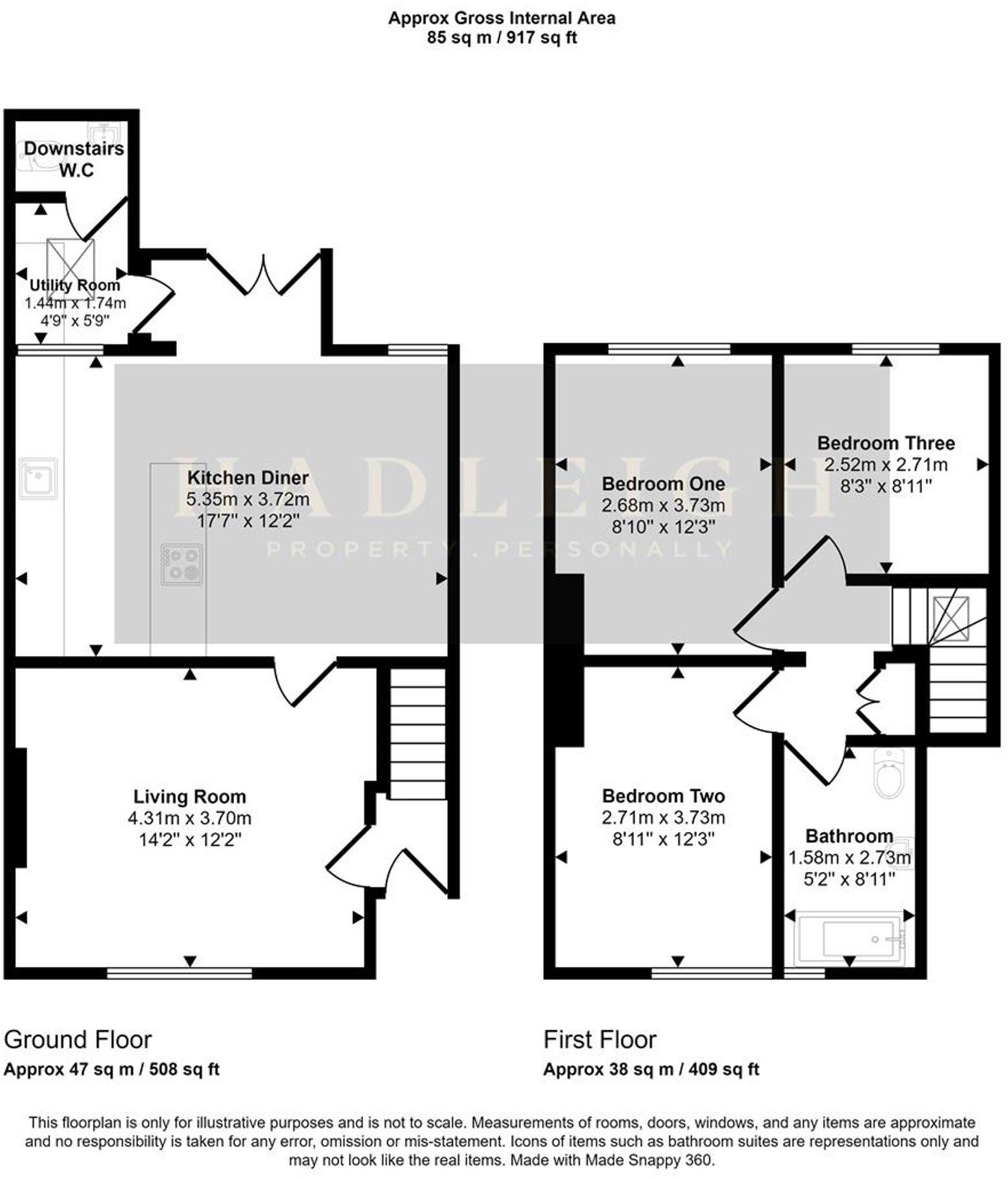 The Circle, Birmingham, B17 floorplan