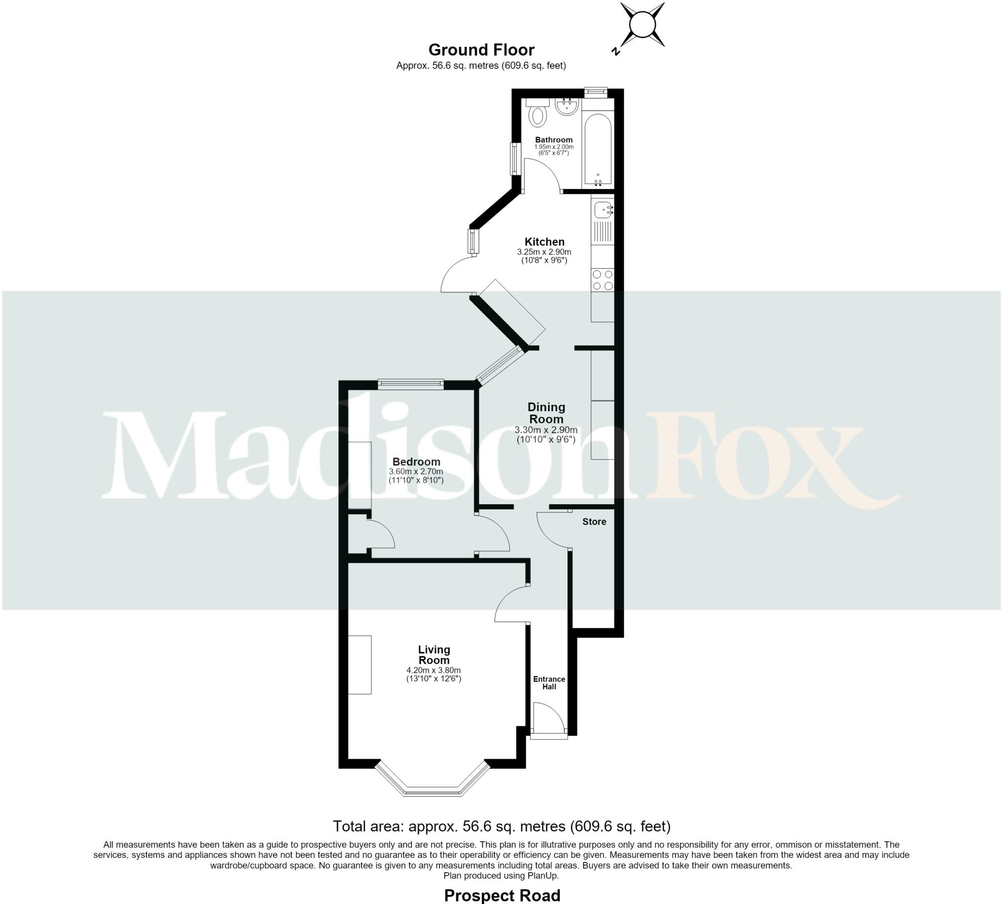 Prospect Road, Woodford Green, IG8 floorplan