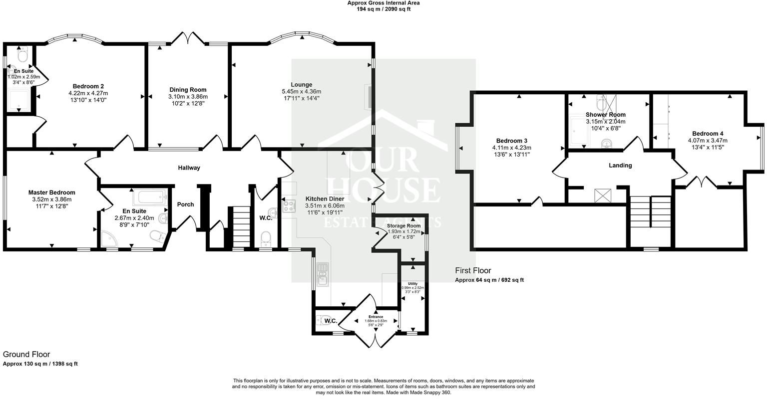 Rolston Road, Hornsea floorplan