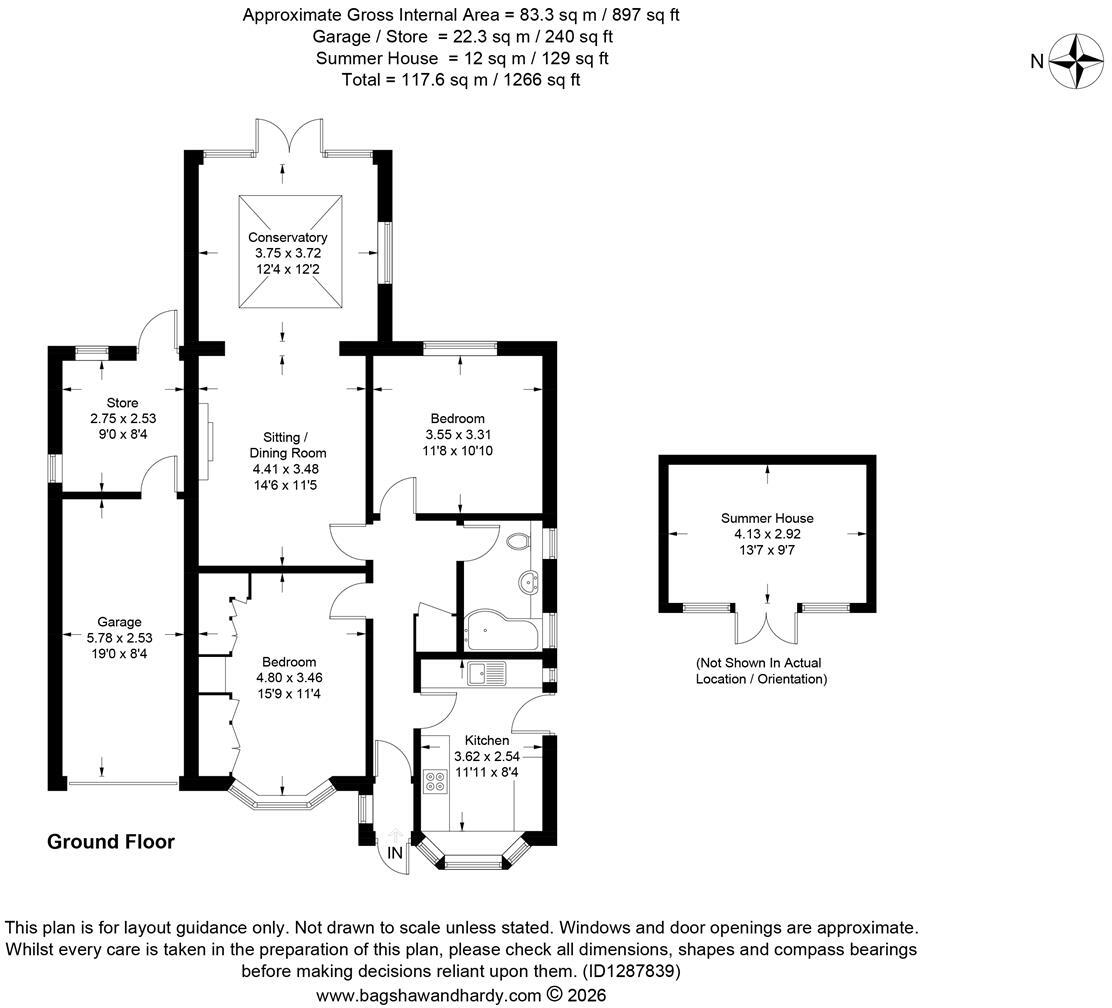Beresford Road, Cheam, SM2 floorplan