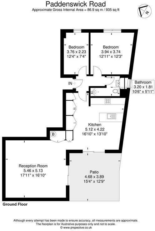 Paddenswick Road, London floorplan