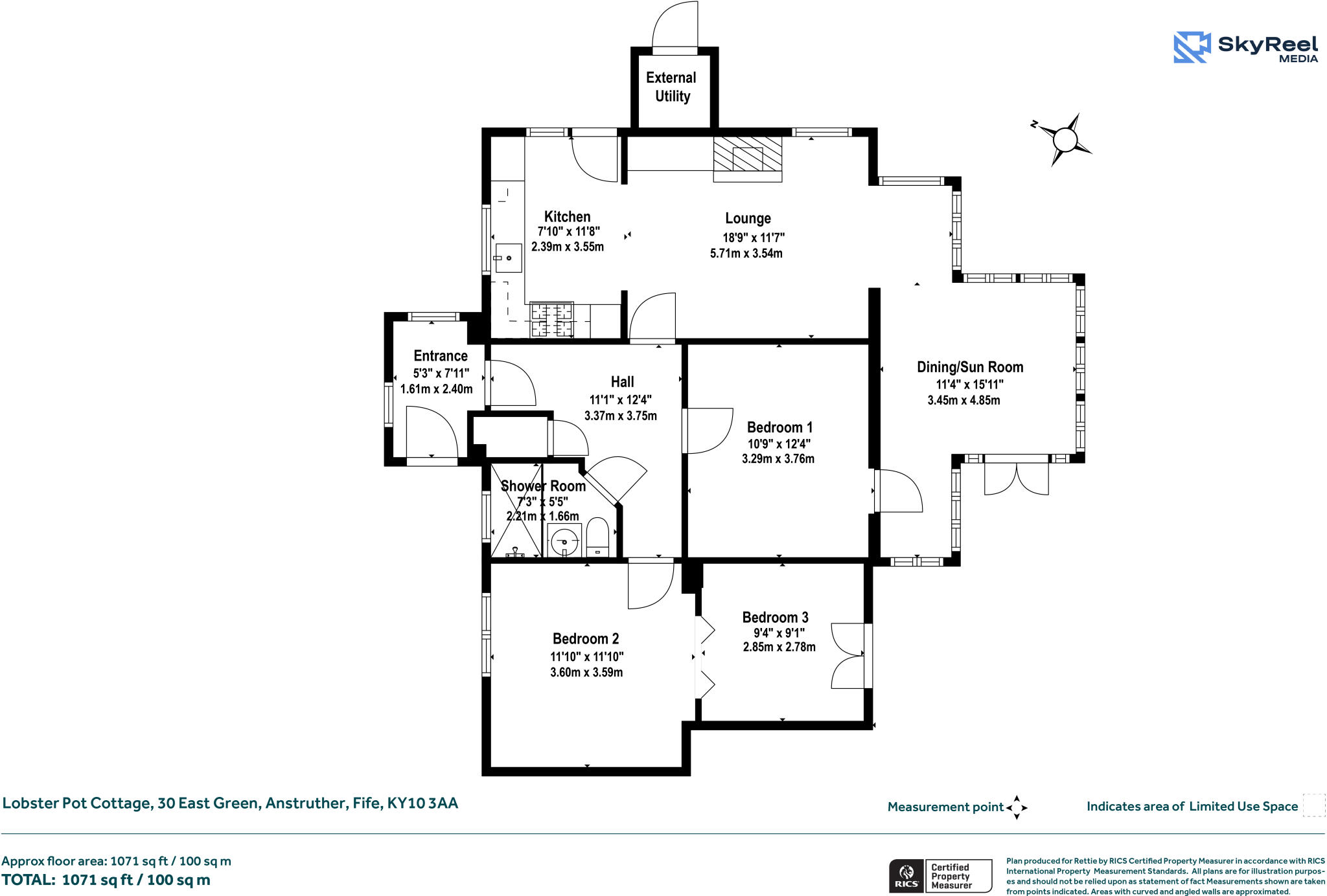 East Green, Anstruther, Fife floorplan
