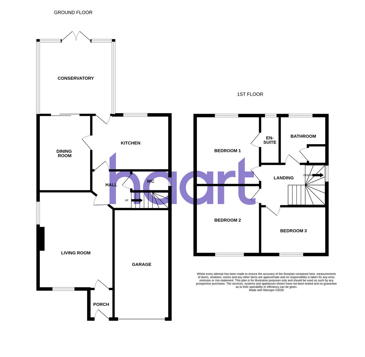 Castle Avenue, Rossington, Doncaster floorplan