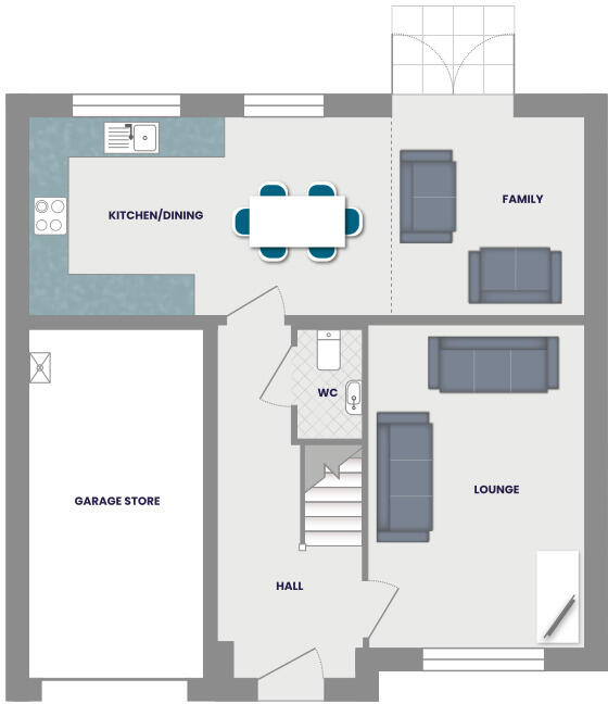 Nottingham Road,
Radcliffe-on-Trent,
NG12 2DW floorplan