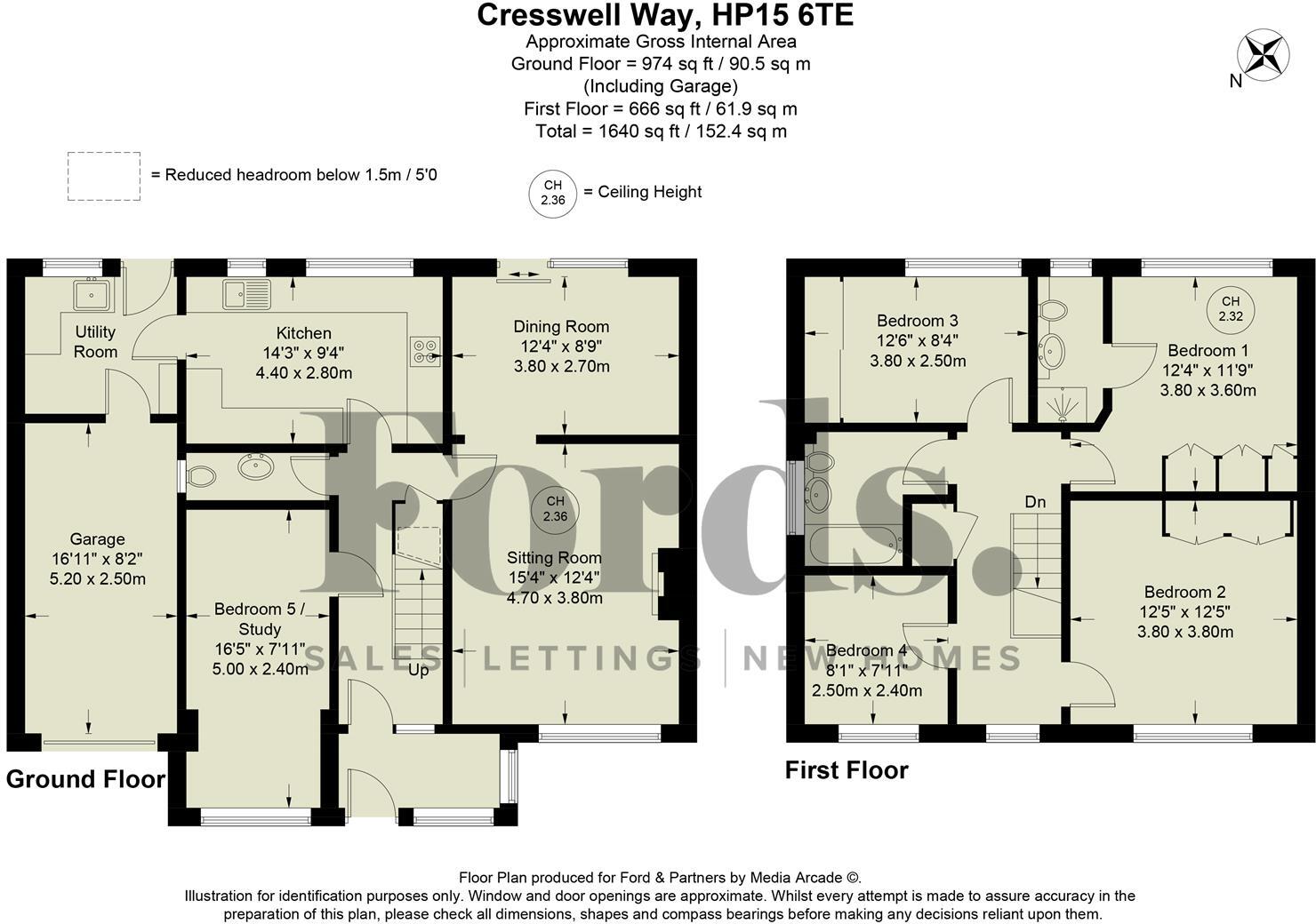Cresswell Way, Holmer Green floorplan