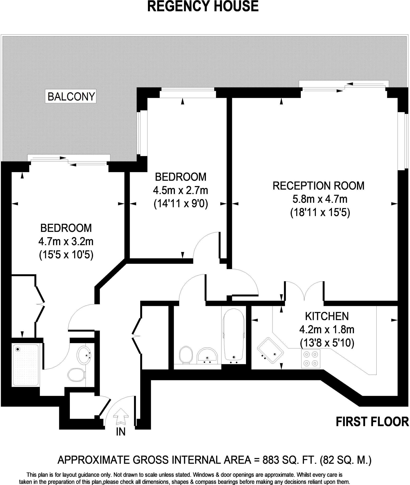 Imperial Wharf SW6 floorplan