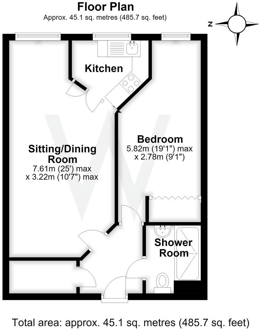 Archers Court, Salisbury floorplan