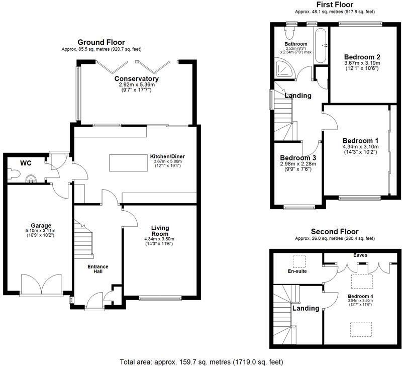Tranfield Avenue, Guiseley, Leeds floorplan
