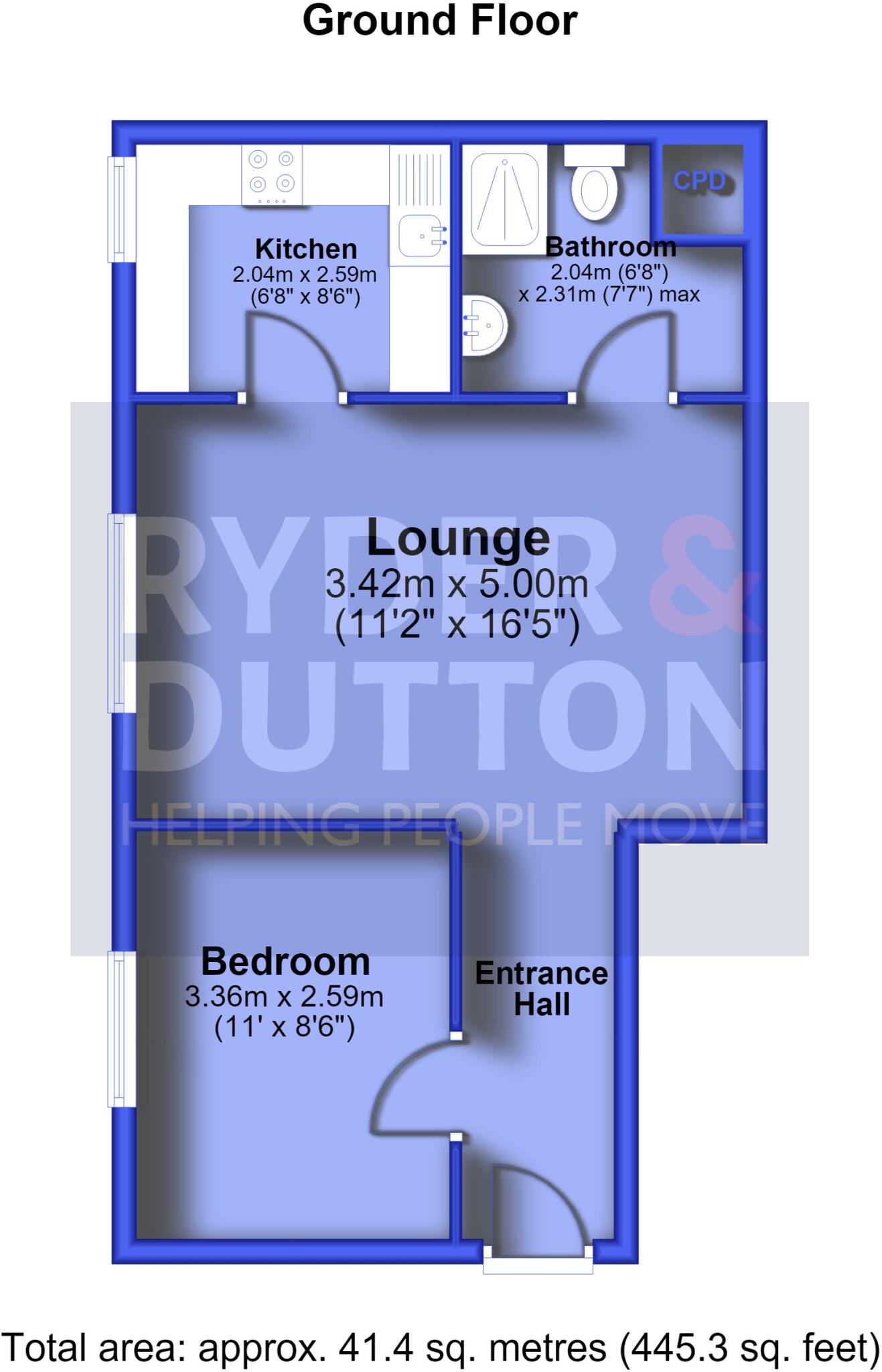 Baguley Crescent, Rhodes, Middleton, Manchester, M24 floorplan