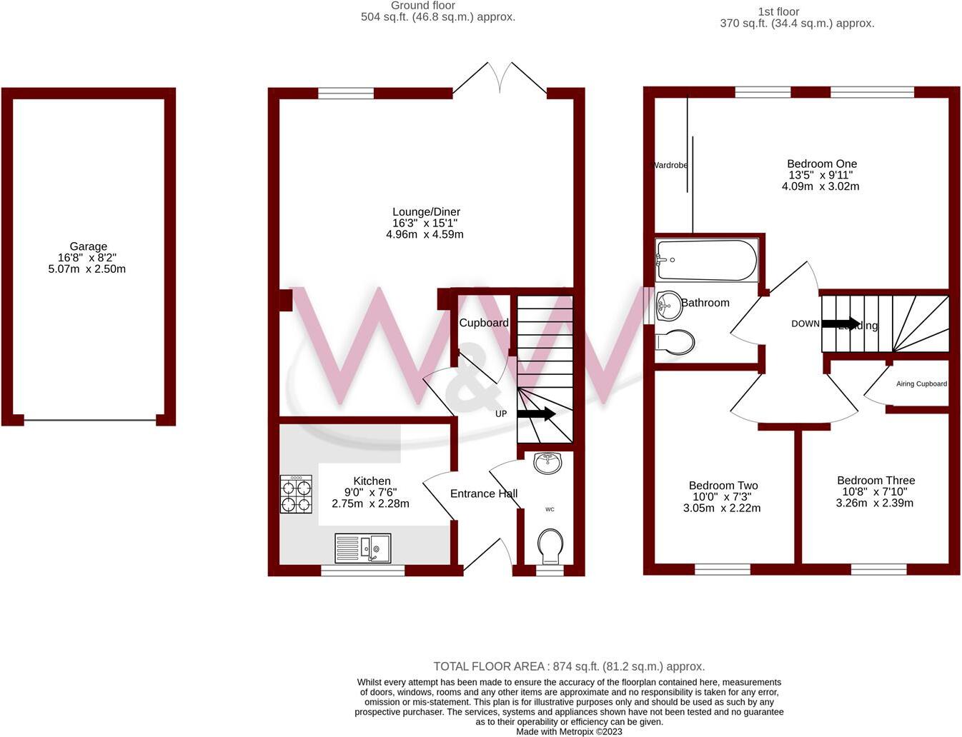 Saffron Way, Whiteley floorplan