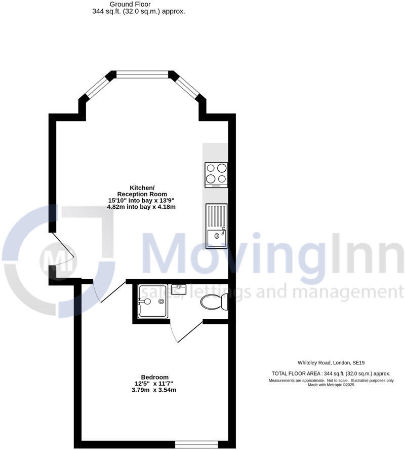 Whiteley Road, Gipsy Hill, SE19 floorplan