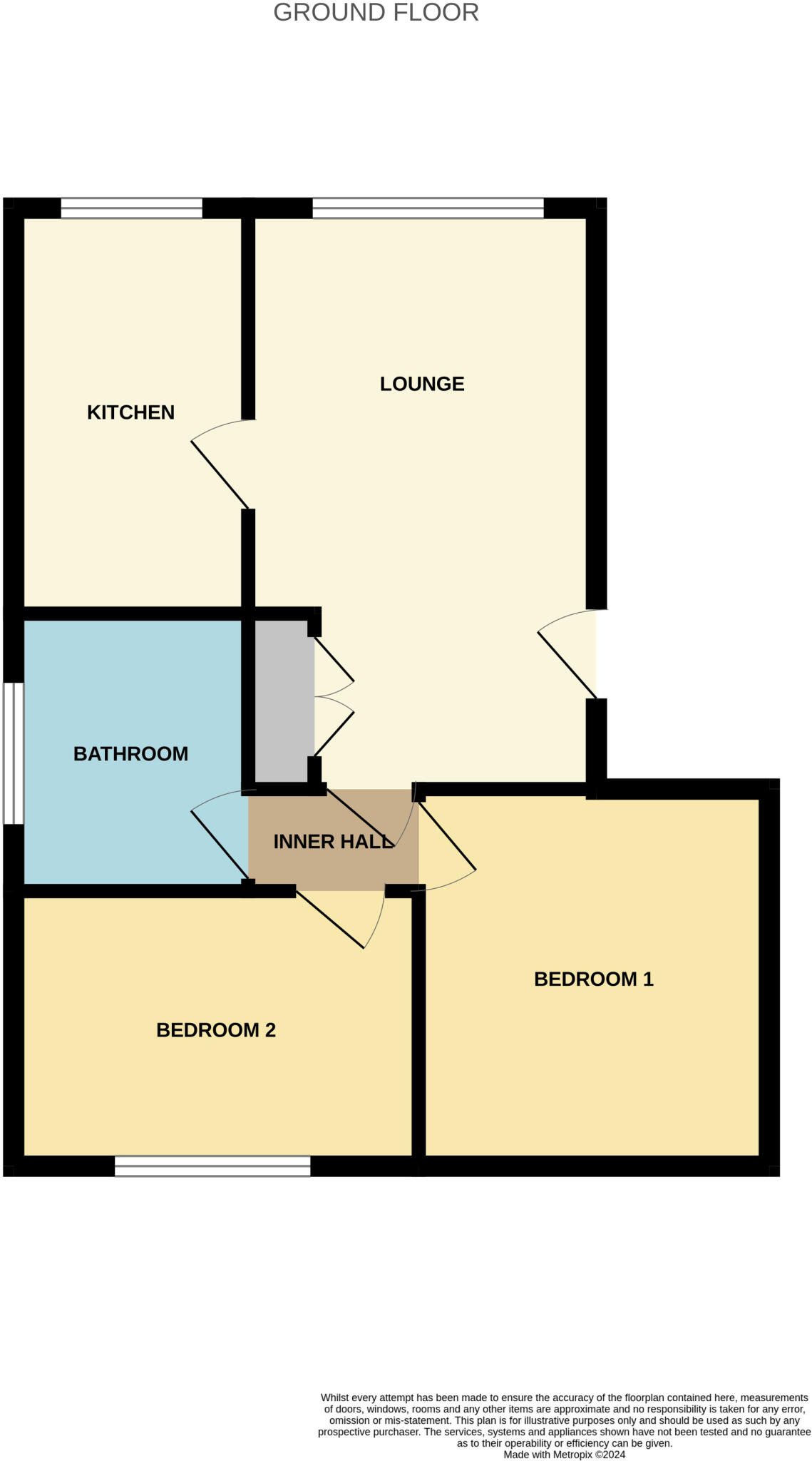 Knoll Park, Brean, Somerset, TA8 floorplan