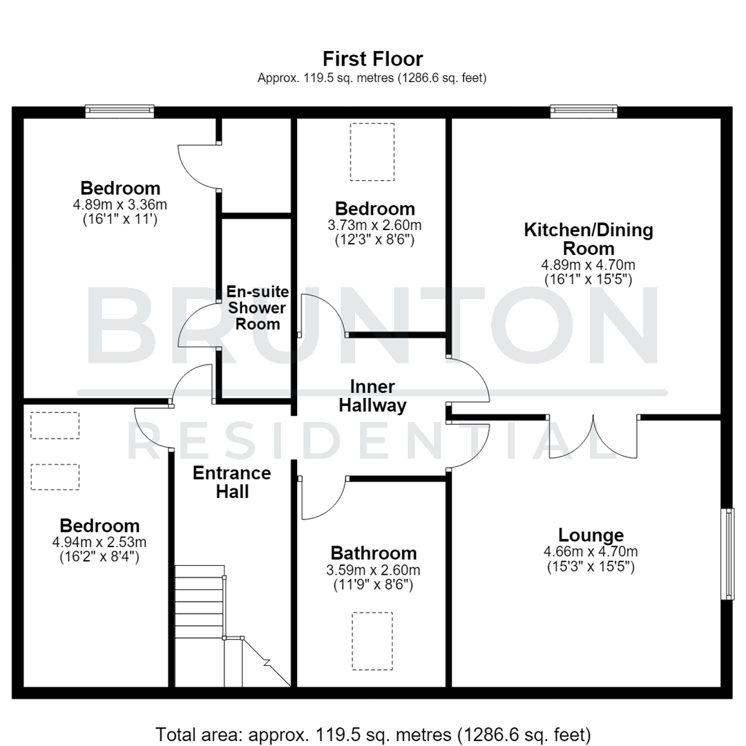 Allendale Road, Hexham, NE46 floorplan