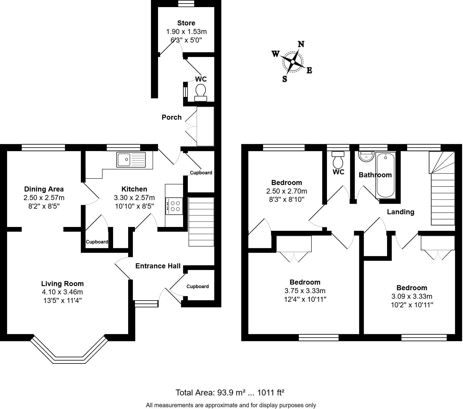 Arnold Close, Ipswich Suffolk, IP1 floorplan