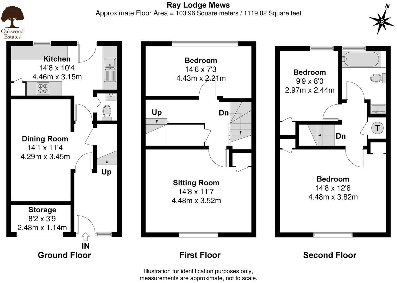Ray Lodge Mews, Maidenhead, SL6 floorplan