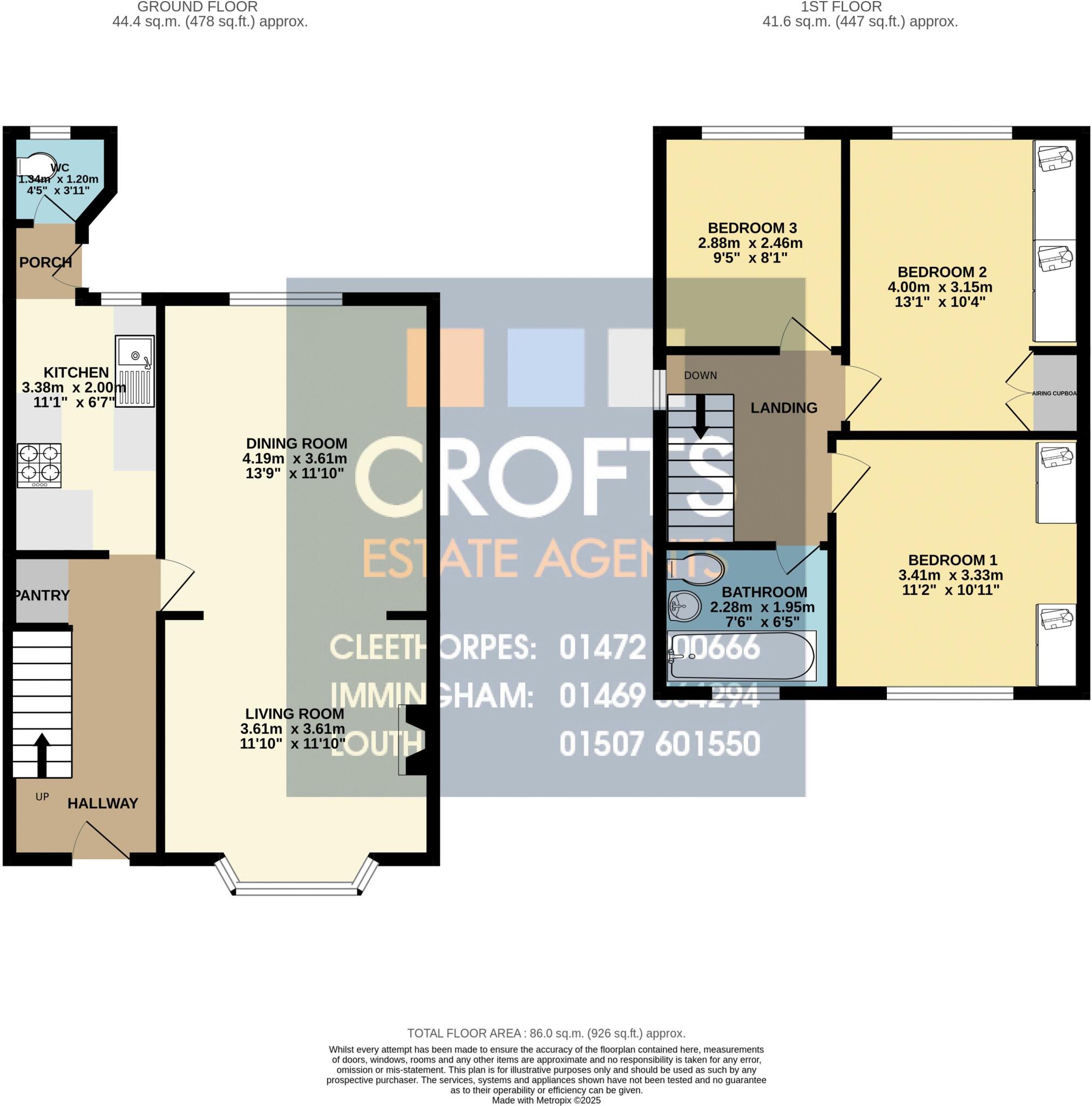 William Street, Cleethorpes, DN35 floorplan