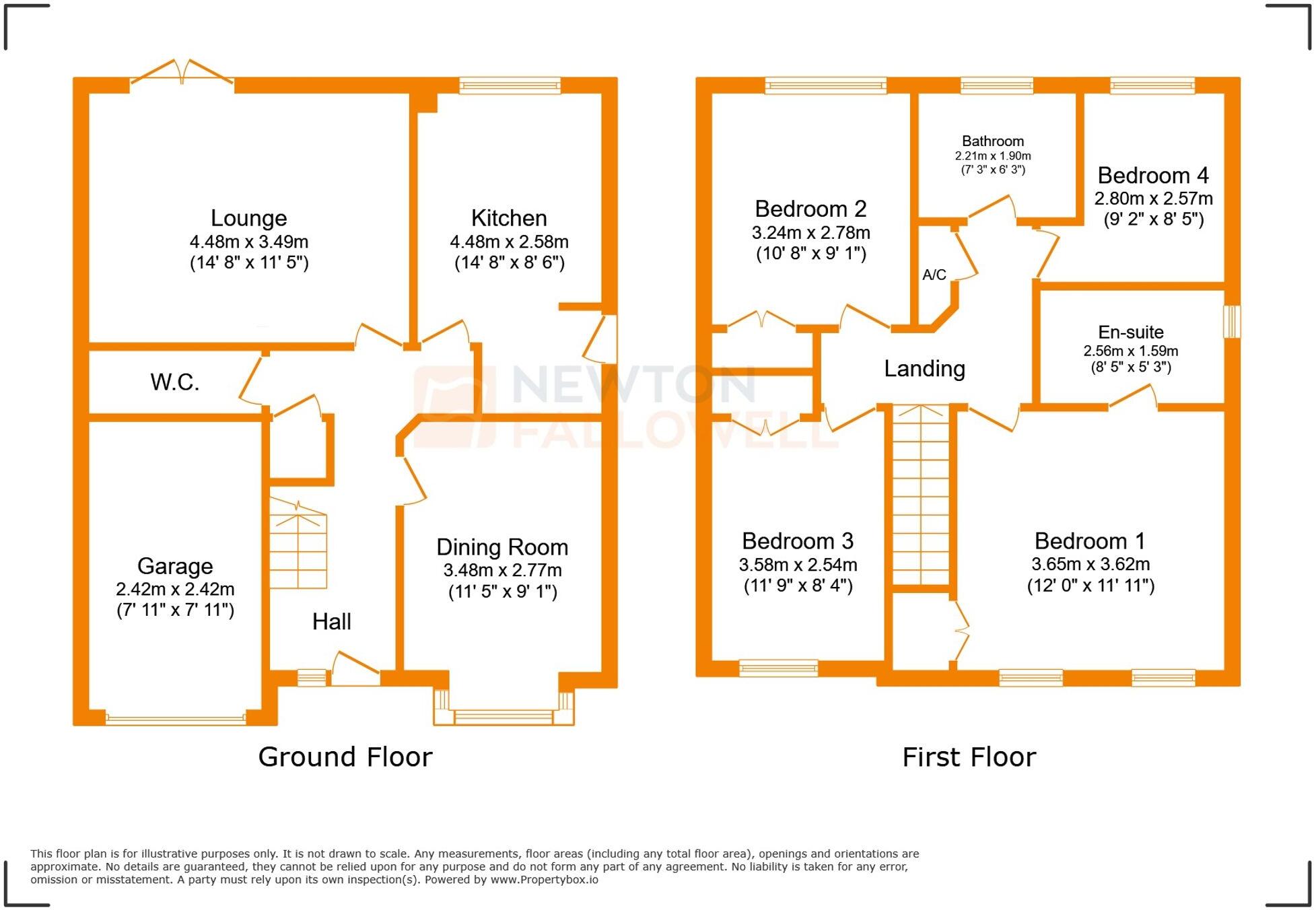 Trillium Close, Hamilton, LE5 floorplan