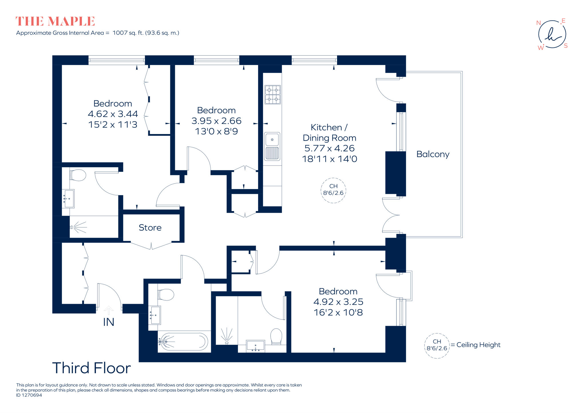 Aviator Drive London NW2 floorplan