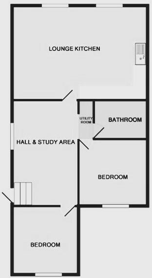 Ystrad, High Street, Llandrindod Wells, Powys floorplan