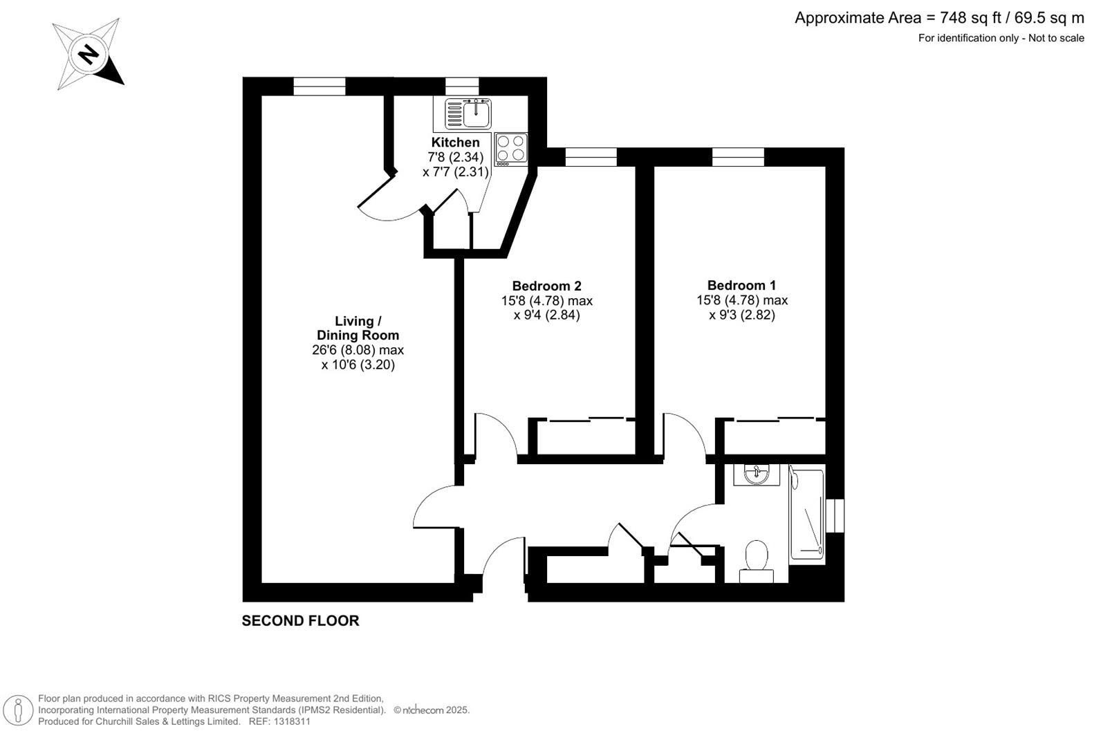 Avon Lodge, Bournemouth floorplan
