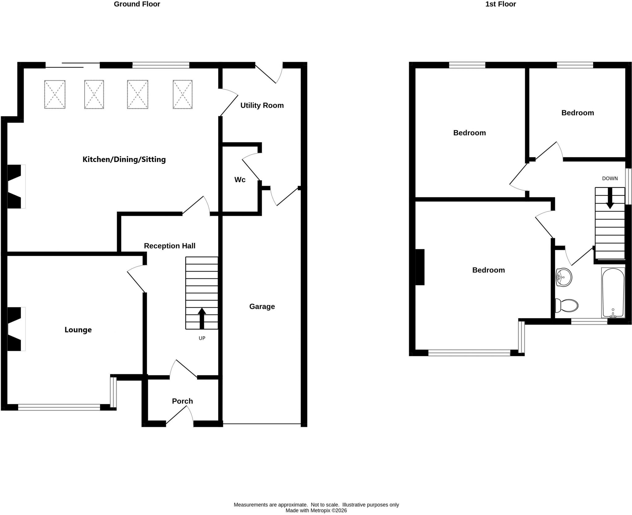 Ridge Road, Kingswinford floorplan