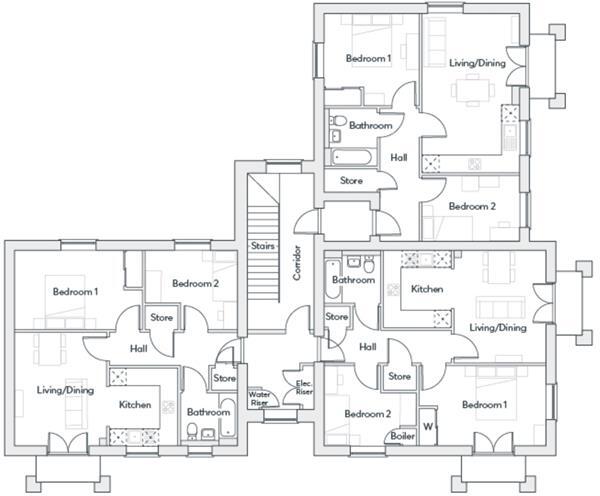 Fletcher Way, 
Wantage, 
Oxfordshire, 
OX12 7LS floorplan