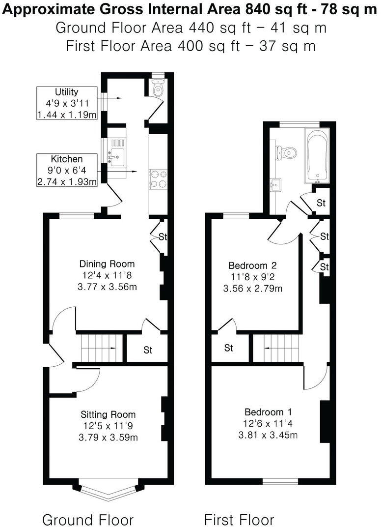 Queens Road, Guildford, GU1 4JJ floorplan