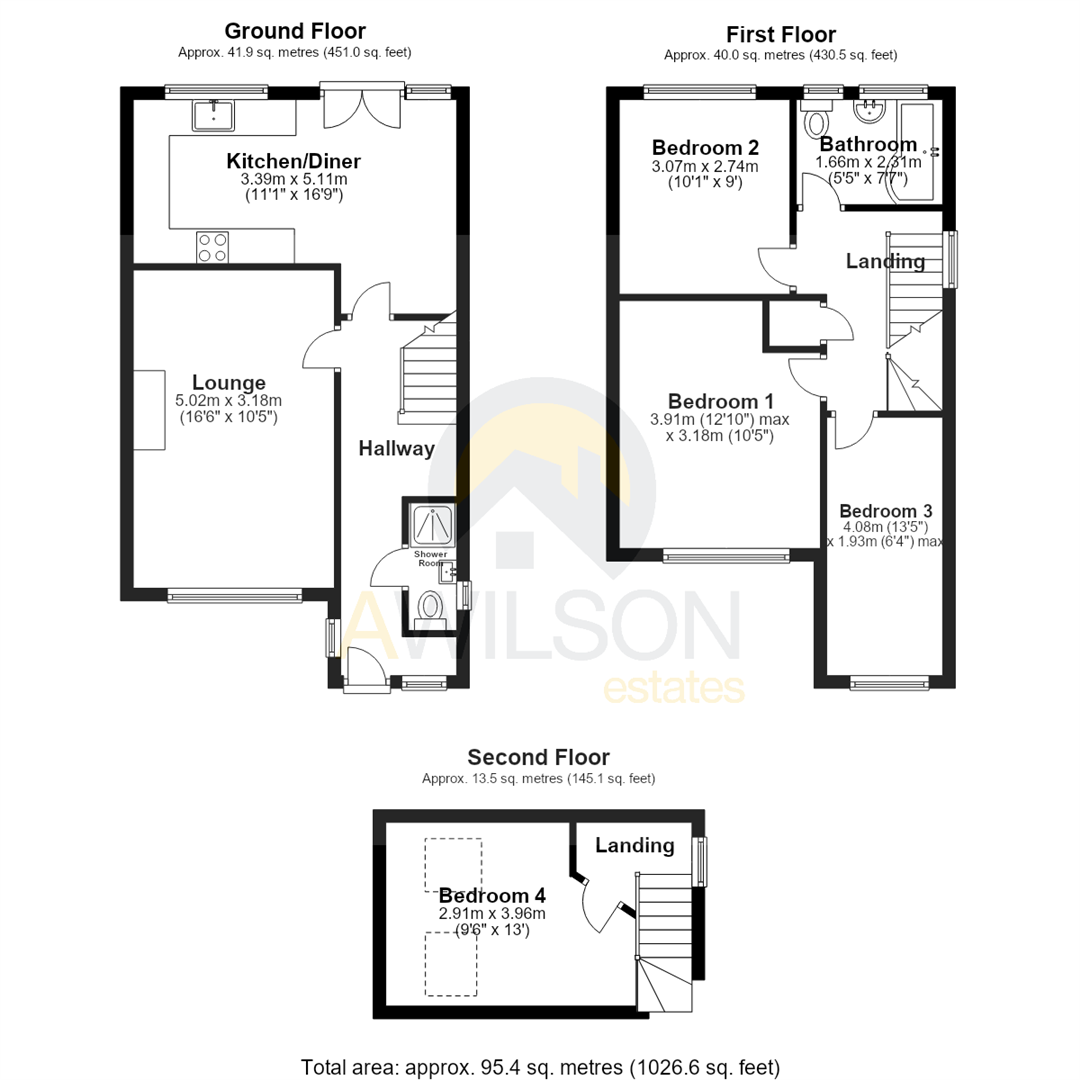 Carrbrook Crescent, Carrbrook, Stalybridge floorplan