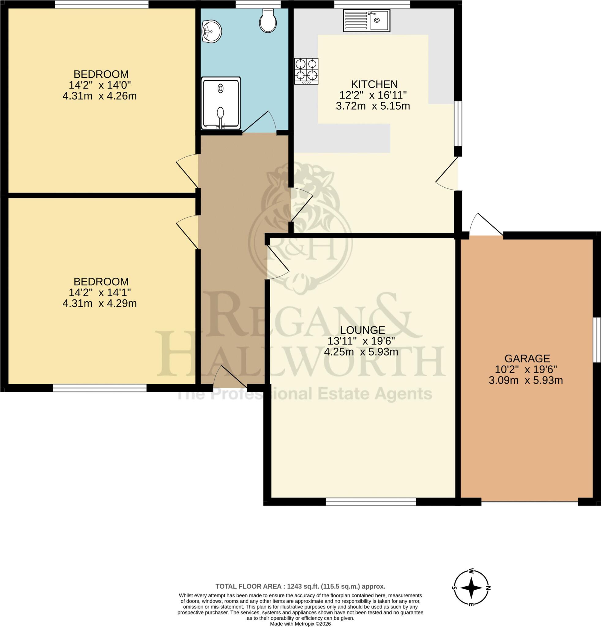 Warrington Road, Marus Bridge, WN3 6XB floorplan