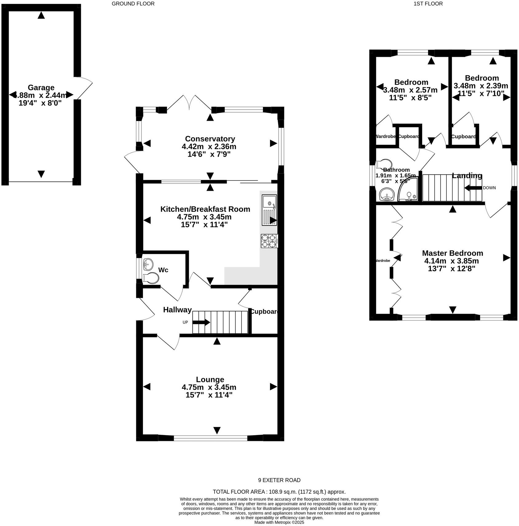 Exeter Road, Portishead, Bristol floorplan