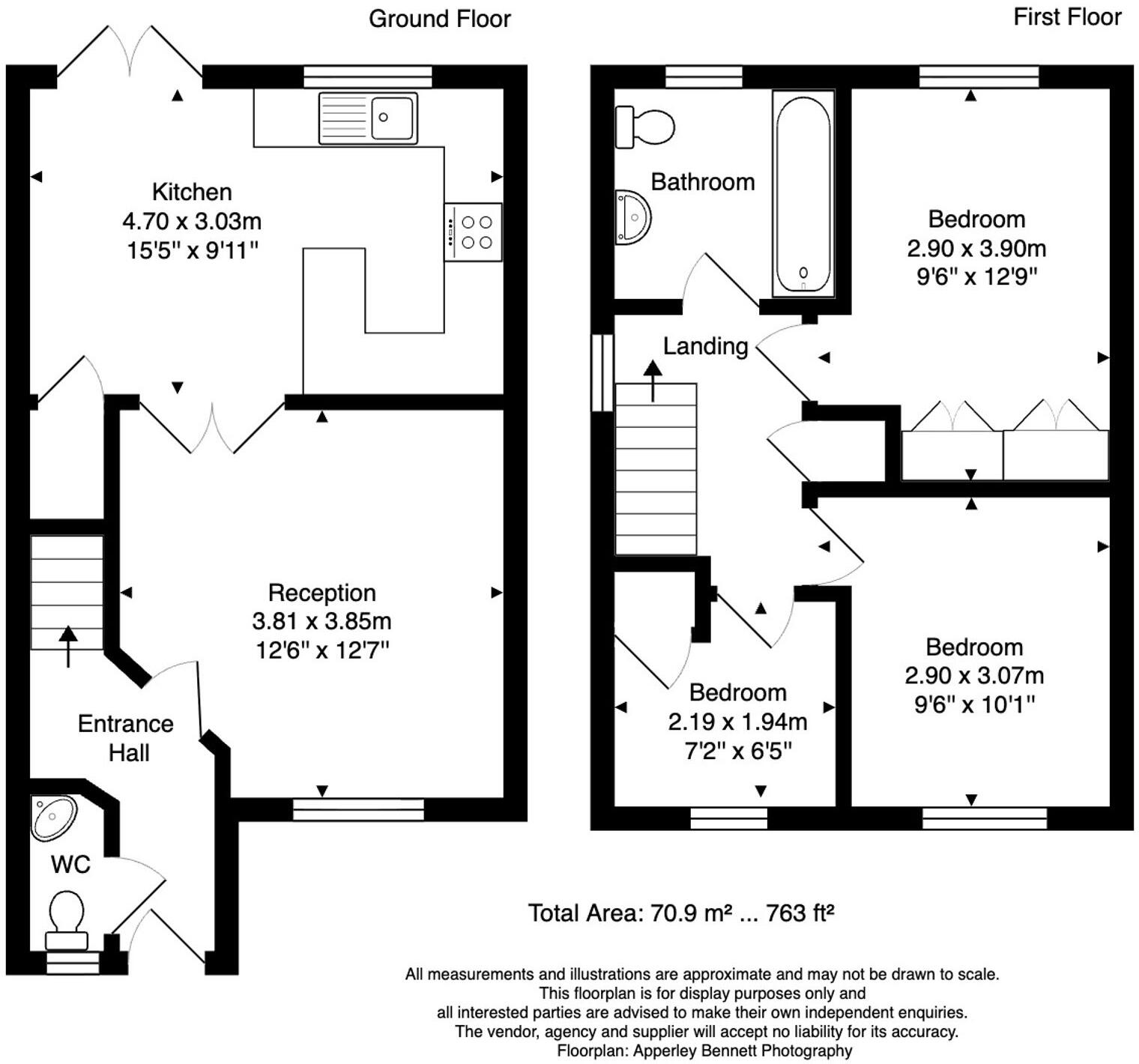Whitworth Avenue, Hinckley, LE10 floorplan