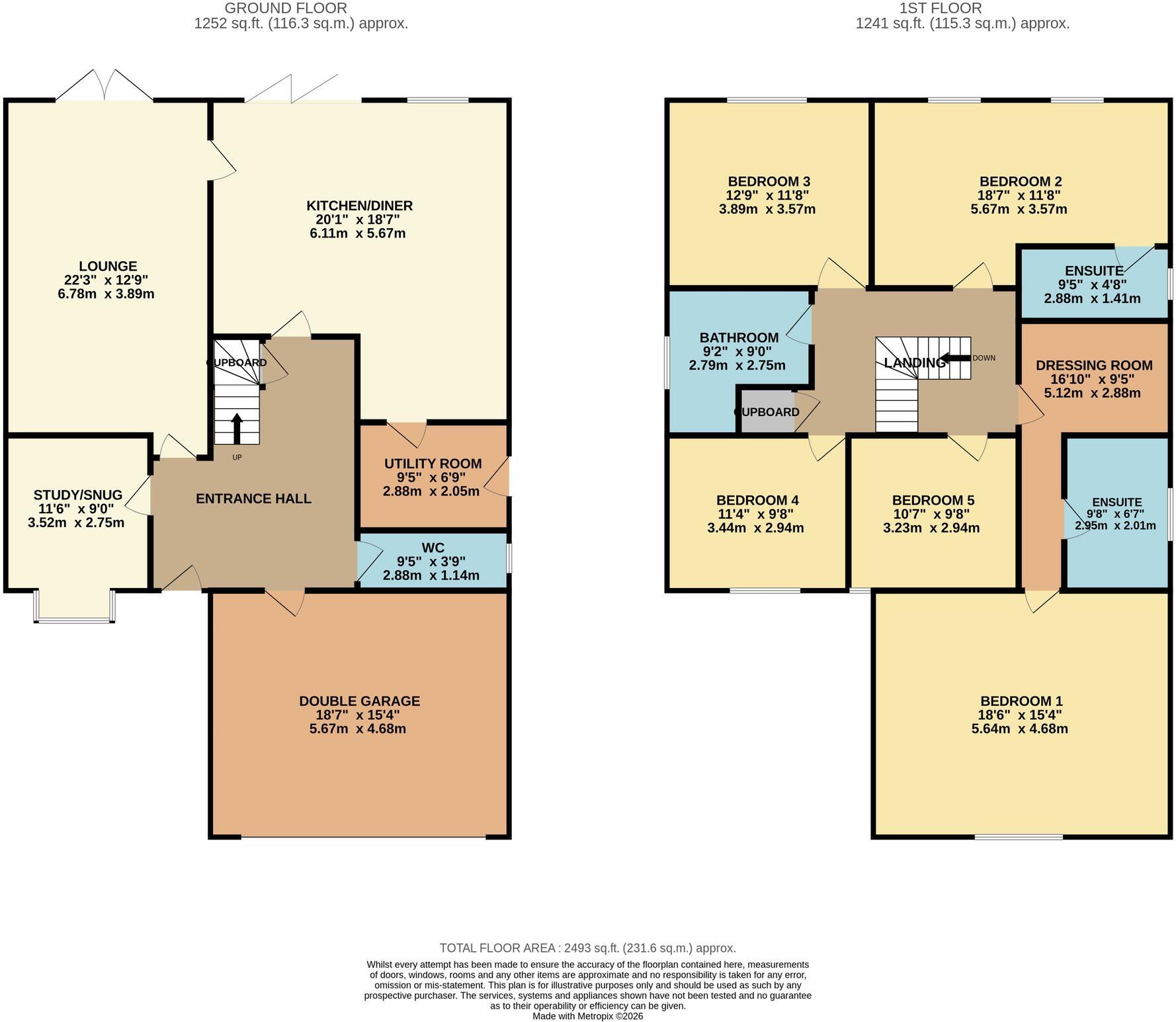 Grange Road, Bessacarr, DN4 floorplan