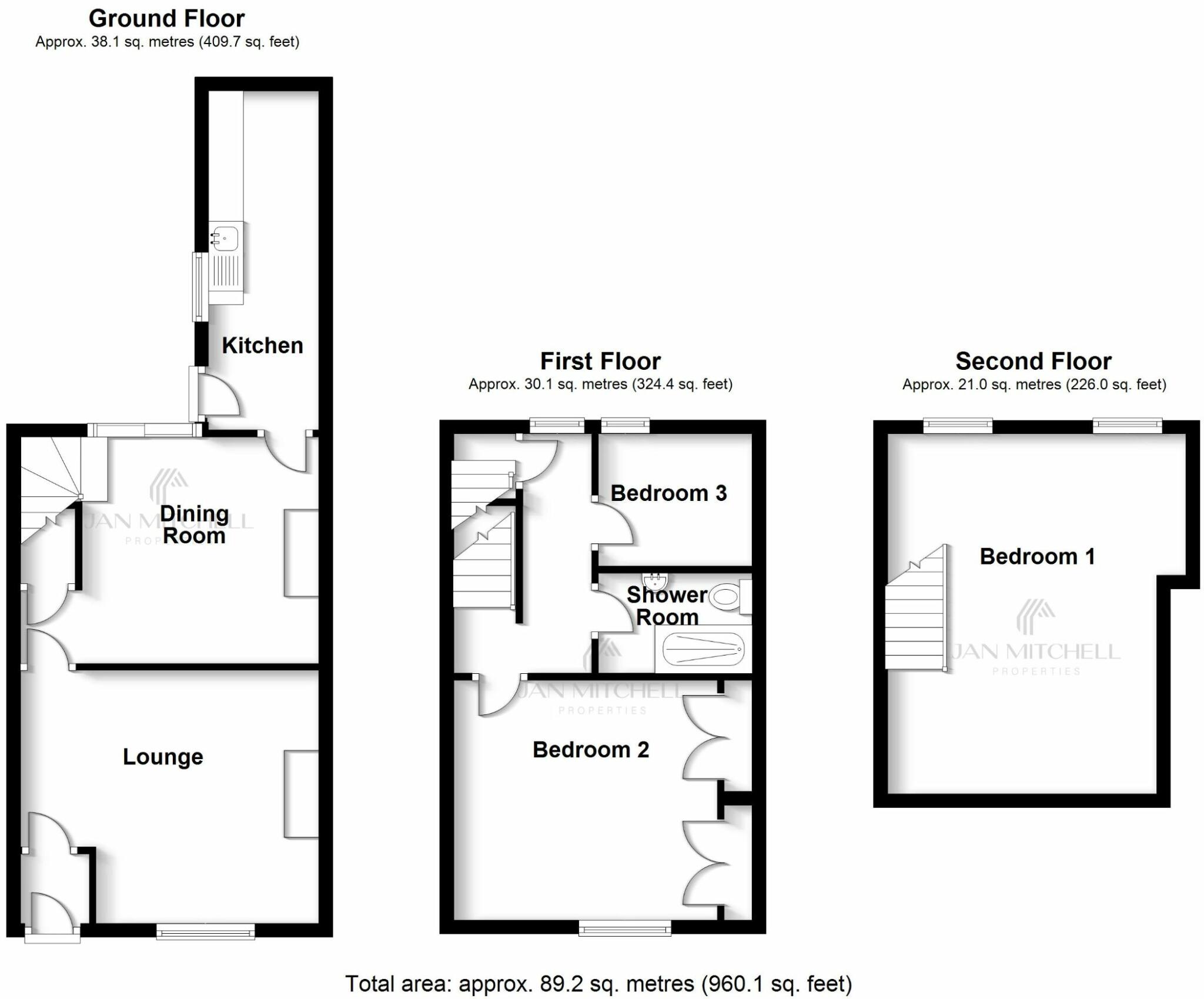 Clarence Street, Seaton Sluice, Whitley Bay floorplan