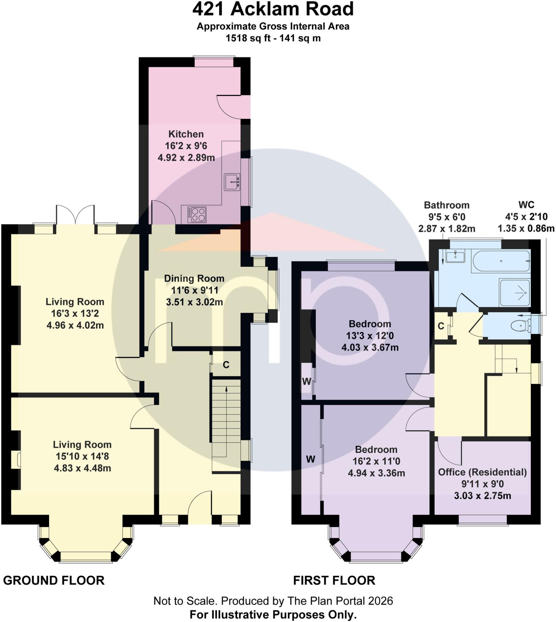 Acklam Road, Middlesbrough, TS5 floorplan