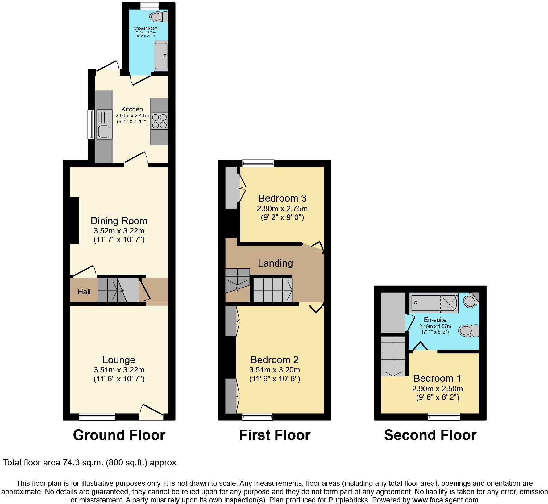 Sherwood Road, Sutton-in-Ashfield, NG17 floorplan