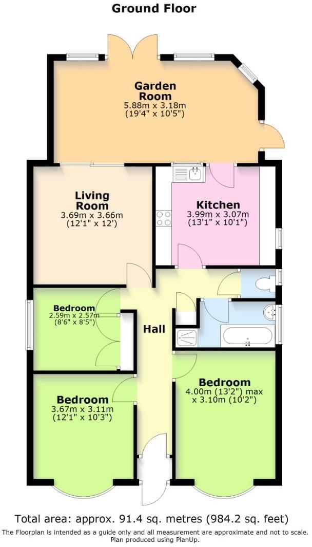 Oulton Road, Ipswich floorplan