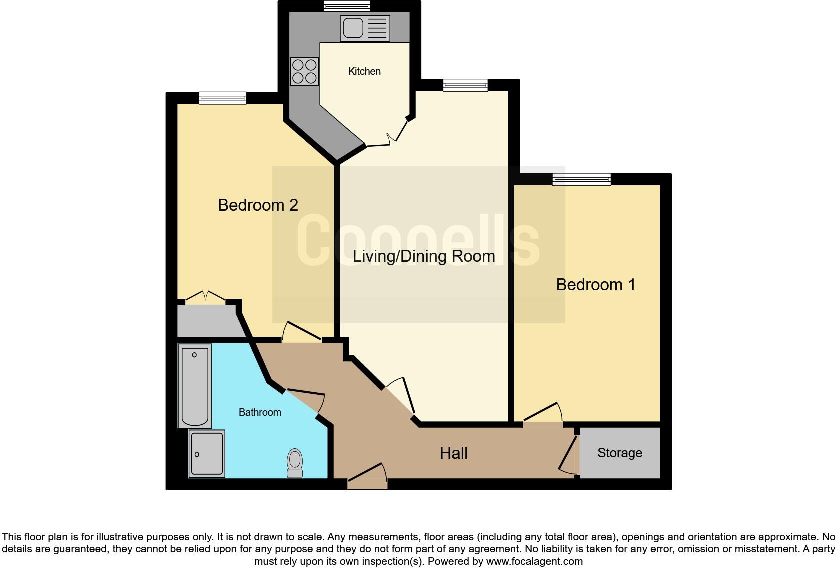 Massetts Road, Horley floorplan